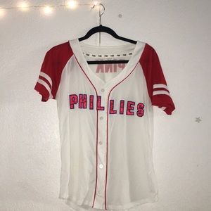 phillies baseball jersey tee